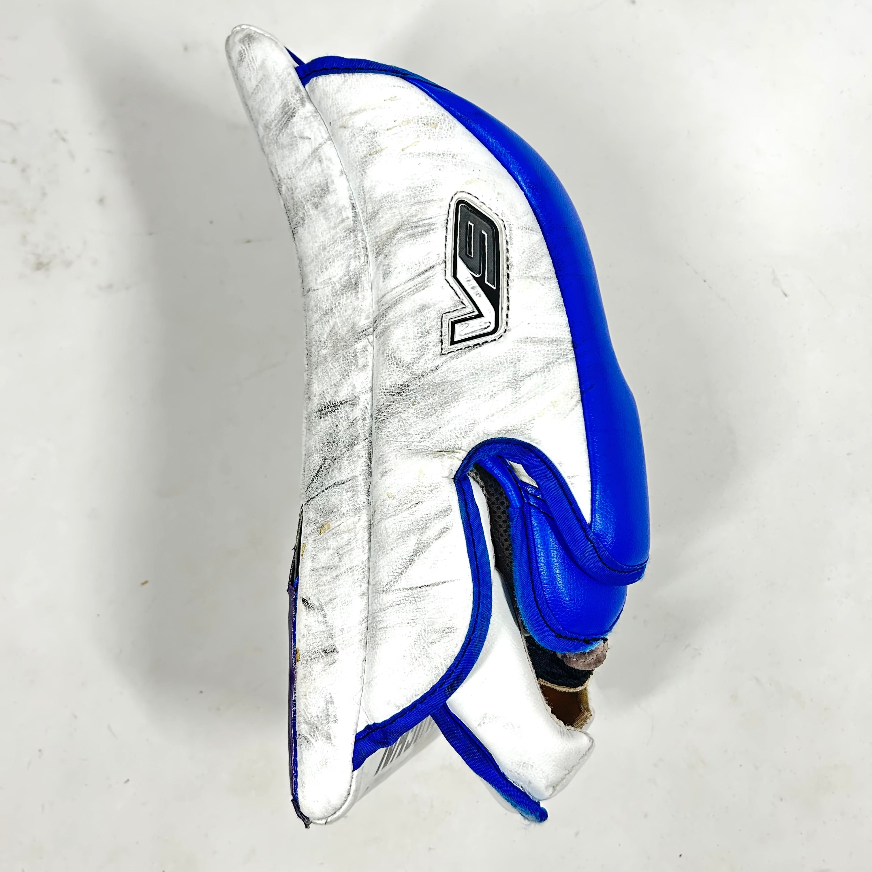 Vaughn Velocity V9 - Bloqueur de gardien d'occasion (blanc/violet/bleu)